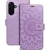 MEZZO Book ovitek za XIAOMI Redmi Note 15 5G mandala vijolične barve