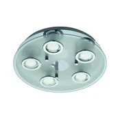 Eglo 54563 - LED plafonsko svetlo 5xGU10/3W/230V sjajni hrom