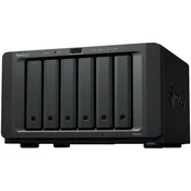 Synology DiskStation DS1621+,Tower,6-Bay 3.5 SATA HDD/SSD, 2 x M.2 2280 NVMe SSD, CPU AMD Ryzen Quad-Core 2.2 GHz, 4 GB DDR4, 4 x RJ-45 1 GbE LAN, 3