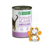 Natures Protection Sensitive Digestion Turkey&Lamb 400g, Curetina i Jagnjetina
