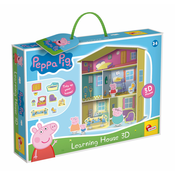 slomart 3d puzzle lisciani giochi peppa pig learning house 3d