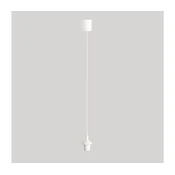 Kabl za napajanje EDI 1x E27/60W/230V, 90 cm, bela