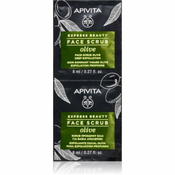 Apivita Express Beauty Olive intenzivni piling za cišcenje za lice 2 x 8 ml