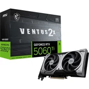 Graficka MSI GeForce RTX5060Ti Ventus 2X OC Plus, 16GB GDDR7 RTX 5060 TI 16G VENTUS 2X OC PLUS