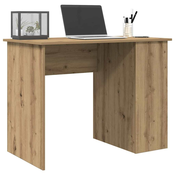vidaXL vidaXL Pisalna miza artisan hrast 100x55x75 cm inženirski les, (21827672)