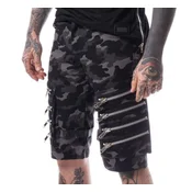 Moške kratke Hlače Heartless - ARVID - SIVA CAMO - POI604