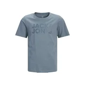 JACK & JONES Majica JJECORP dimno modra