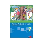 SKRIVNOSTI ŠTEVIL IN OBLIK 7, SAMOST.DELOVNI ZVEZEK, ROKUS - KLETT (716707)