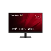 Monitor 27 Viewsonic VA2708-4K-HD 3840x2160/4K UHD/IPS/4ms/60Hz/2x HDMI/DP/HDR10