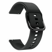 BStrap Huawei Watch GT2 42mm Silicone v2 pašček, Black