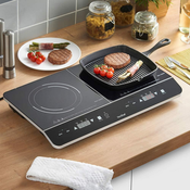 VonShef 2013305 digitalna dvojna indukcijska kuhalna plošča