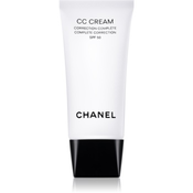 Chanel CC Cream ujednacavajuca krema SPF 50 nijansa 20 Beige 30 ml