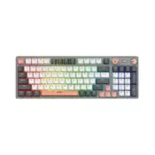 FANTECH Mehanicka tastatura Gaming MK914 RGB Atom PRO96 Wireless Saturn (Plavi switch)