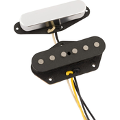 Fender Custom Shop 55/56 Whiteguard Telecaster Set of 2 Black and Chrome Gitarski pick up