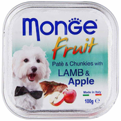 Monge Fruit janjetina i jabuka 100 g