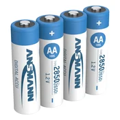 12x4 Ansmann NiMH Akku 2850 Mignon AA 2650 mAh DIGITAL