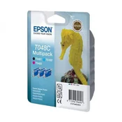 EPSON T048C (C13T048C4010), originalna kartuša, barvna, 430 strani, Za tiskalnik: EPSON STYLUS R340, EPSON STYLUS R220, EPSON STYLUS PHOTO R220,