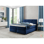 Boxspring postelja Folk - 160x200 cm