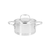 Saucepan with lid, 18 cm / 2.2 l, Atlantis range, stainless steel - De