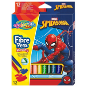 Colorino 12 kosov flomastrov Spider-Man