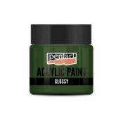 Svetleča akrilna barva Pentart 50 ml - borovo zelena
