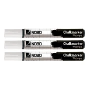 Marker-kreda za staklo 4mm pk3 nobo 34438398 bijeli