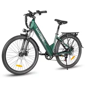 Samebike Mestno električno kolo SAMEBIKE RS-A01 Pro-T, 500 W 36 V 15 Ah, zeleno, (21960327)