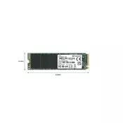 TRANSCEND TRANSCEND 115S 1TB SSD M.2 PCIe, (20539639)