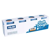 Plastelin MILAN Mehko testo oranžno 116g/1kos