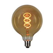 LED line LED LINE ZATEMNILNA, RETRO LED ŽARNICA E27, 4W, 210LM, G125, ULTRAWARM 1800K, ZLATA [202375]