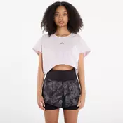 Majice adidas Primelift Workout Cropped Boxy 3-Stripes Tank Ice Purple XS