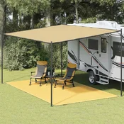 Vidaxl Preproga za šotor 300x500 cm bež