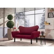 Atelier del Sofa Dvosed na razvlacenje Chatto 140x70x65cm Bordo