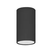 BARBRA DLR GU10 subwoofer max 50W, IP20, okrogel, črn, aluminij
