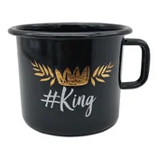 Lonček 0,37l King Črna