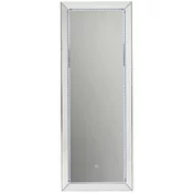 Xora STENSKO OGLEDALO, 60/160/7 cm steklo, leseni material