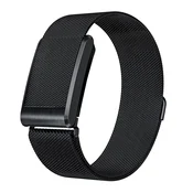 INF Nerjaveči milaneški trak za WHOOP 5.0, One/Peak, Life, MG Black, (5000295585)