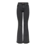 Only Tall Kavbojke ONLROSE črn denim