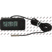 Digitalni termometer -50 do +70 °C, črn