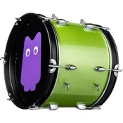 NRG True Ultra Navijaški boben 16 Green Strike (Kot novo)