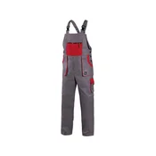 CXS Farmer hlače CXS LUXY ROBIN, moške, sivo-rdeče
