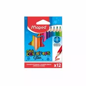 Barvice Maped ColorPeps Mini - 12 barv
