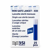 BSI mini varnostne lancete 23G