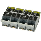 Komplet Canon 4 Ă— PGI-525BK / PGI525 / 4529B001 kompatibilne kartuĹˇe (4) - 4 Ă— ÄŤrna