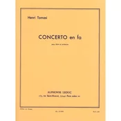 TOMASI H:CONCERTO EN FA,FLUTE ET PIANO