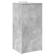 Vidaxl vidaXL Omarica betonsko siva 50x45x103,5 cm material na osnovi lesa