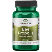 Swanson – Bee Propolis 550 mg, 60 kapsul