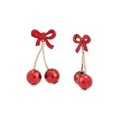 Betsey Johnson Uhani Love Spell zlata/rdeča