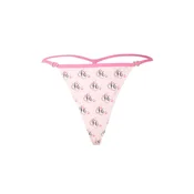 Juicy Couture Tangice roza/črna/bela
