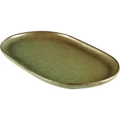 SERAX Surface S Krožnik 25x15 cm, camo zelena (2 kos)